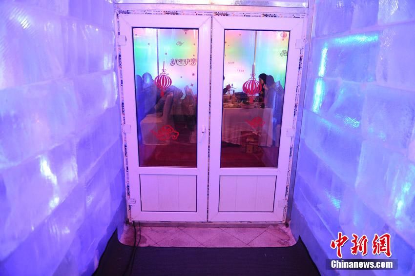 В Чанчуне появился 'ледяной' ресторан