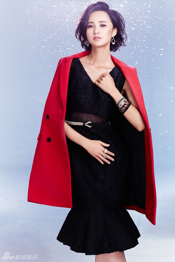 Фото Чжан Синьи на тему снега 