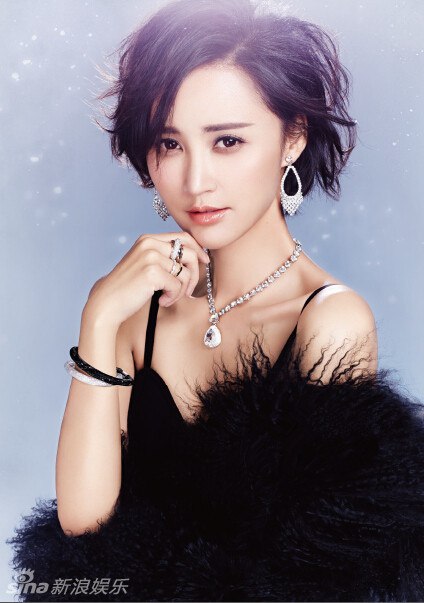 Фото Чжан Синьи на тему снега 