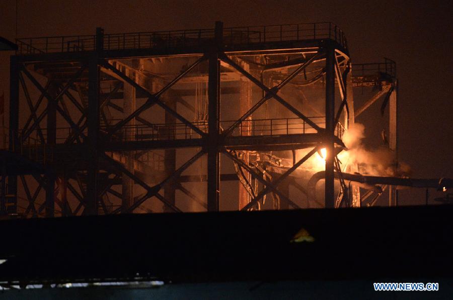 Пожар на заводе кремнийорганической продукции в провинции Цзянси, данных о пострадавших нет