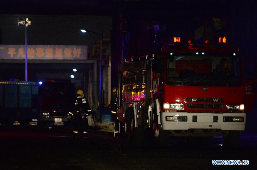 Пожар на заводе кремнийорганической продукции в провинции Цзянси, данных о пострадавших нет