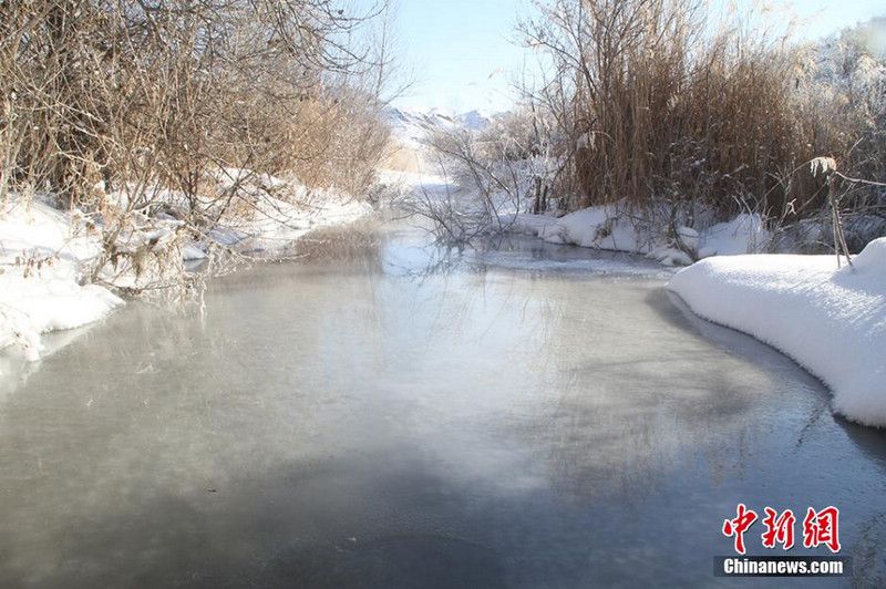 Прекрасная природа на китайско-казахстанской границе 