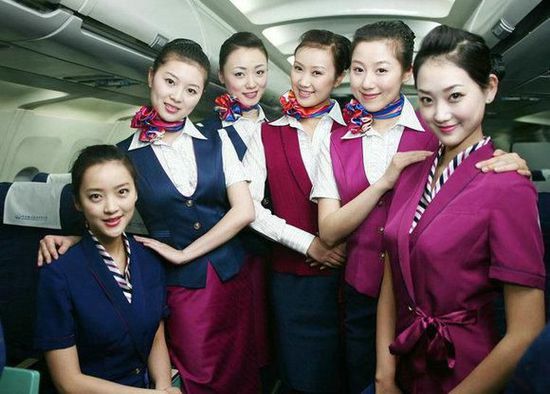 Красивые стюардессы разных стран и регионов мира
