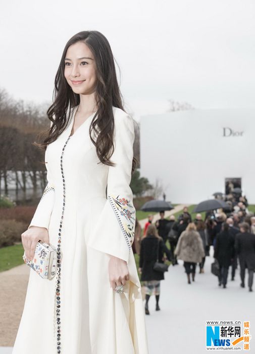 Angelababy в стиле принцессы 