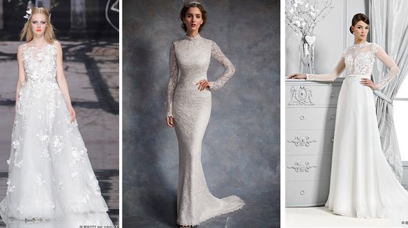 Очаровательные платья на Неделе свадебной моды 2015 в Нью-Йорке