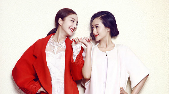Фото: Ли Исяо и Ли Вэньвэнь на обложке журнала