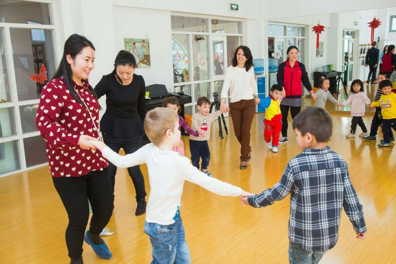Празднование Китайского Нового года в одном детском центре России
