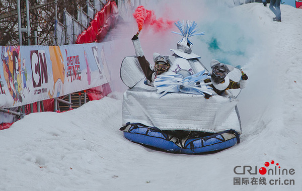 Фестиваль необычных саней «Battle Сани» прошёл в парке «Сокольники»