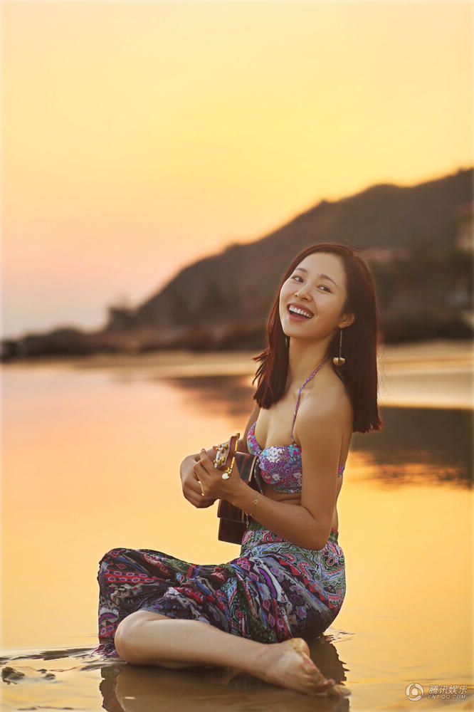 Цзян Иянь без макияжа в приморье