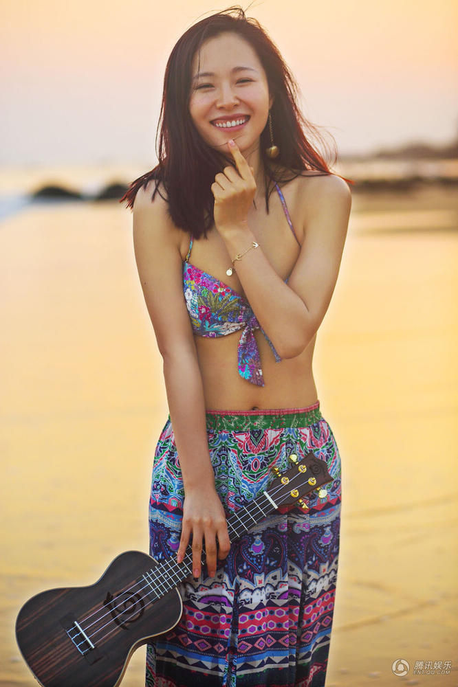 Цзян Иянь без макияжа в приморье