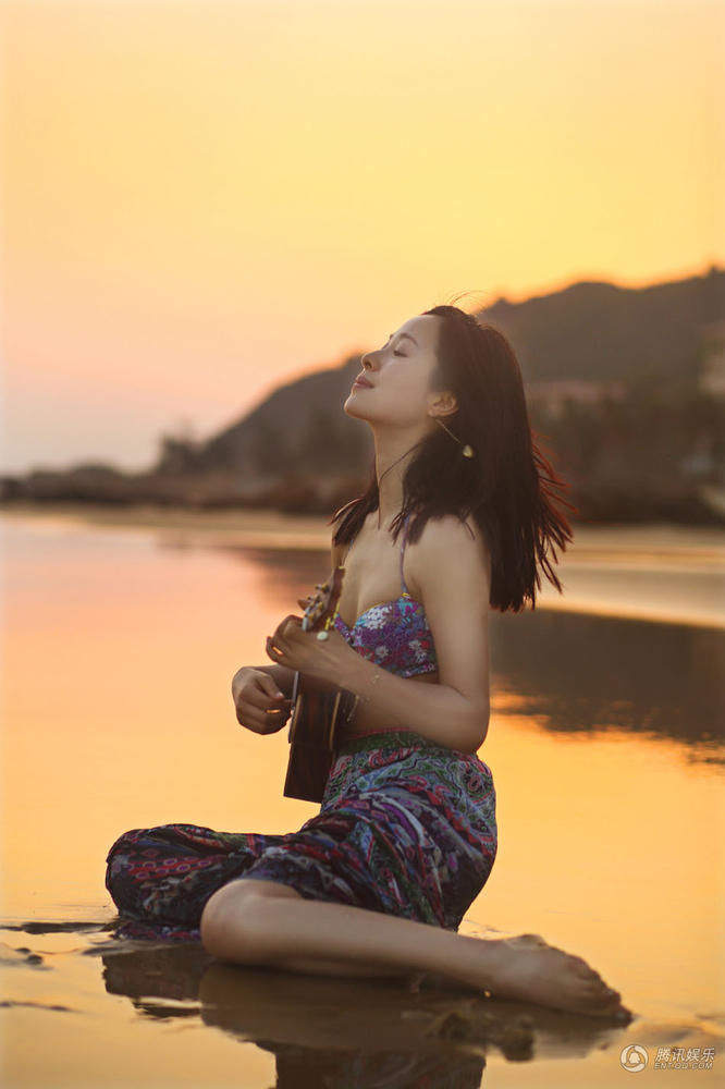 Цзян Иянь без макияжа в приморье