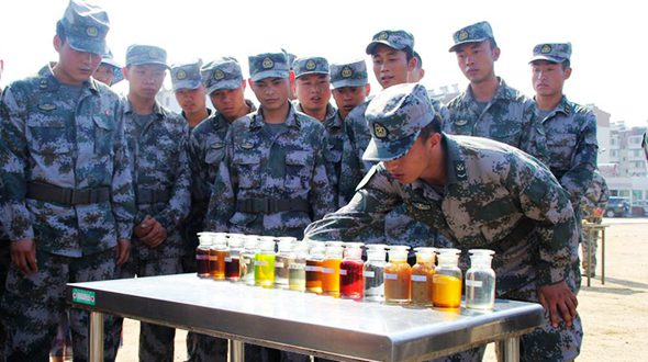 «Необычные» солдаты НОАК по запаху различают более 30 видов масла