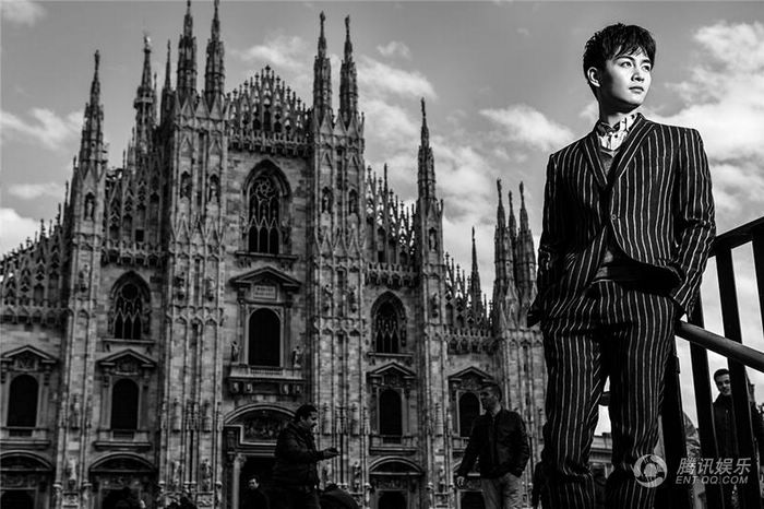 Последние снимки Чэнь Сяо в Милане