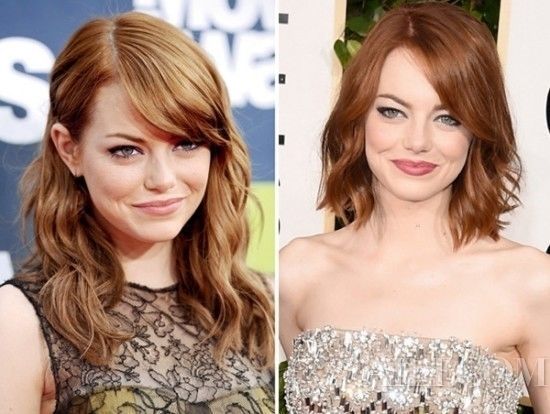 Самая популярная прическа среди голливудских звезд – «воб» (wavy bob)