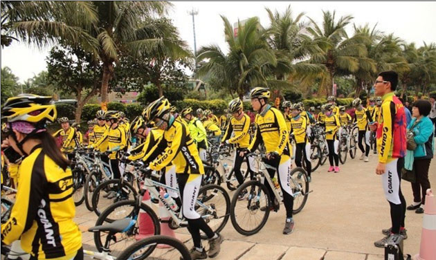 Научный экспедиционный отряд юных велосипедистов посетил постоянное место проведения Боаоского азиатского форума