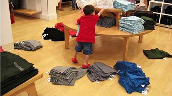 Большая ошибка: шопинг-прогулка с ребенком