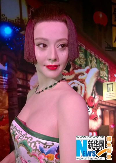 В Лос-Анджелесе была представлена восковая фигура китайской актрисы Фань Бинбин