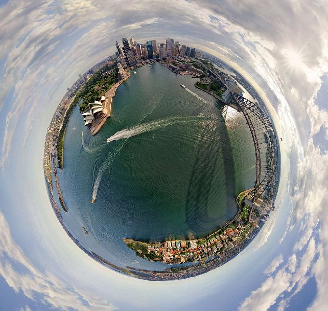Сказочные 3D-панорамы известных городов мира 