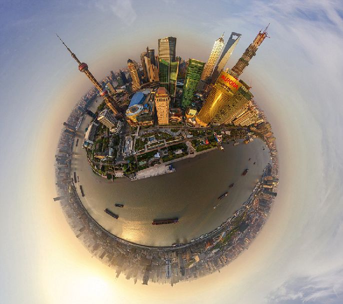 Сказочные 3D-панорамы известных городов мира 