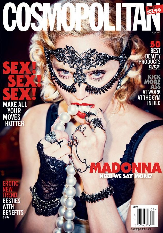 Сексуальная Мадонна попала на обложку модного журнала