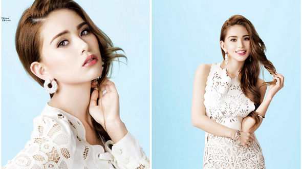 Красивая беременная мать-звезда Кунь Лин