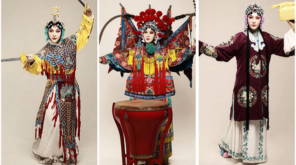 Телеактер Юй И в новых снимках со стилем пекинской оперы