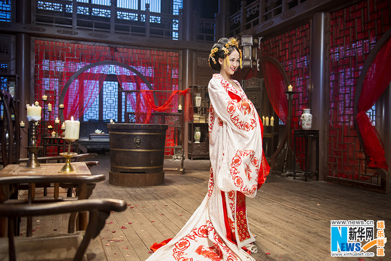 Актриса Чэнь Цяоэнь в роль принцессы