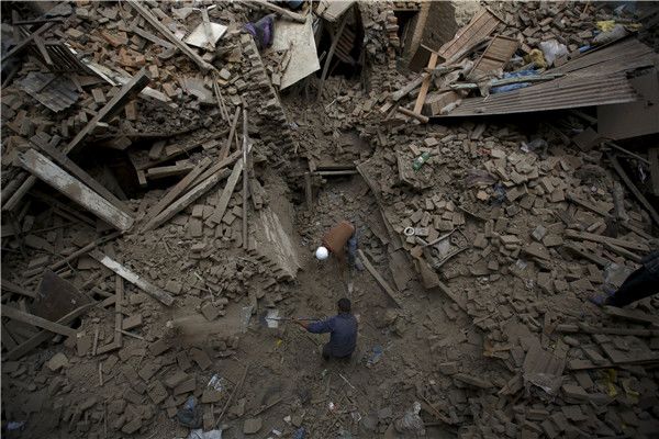 Фото: Непал после землетрясения