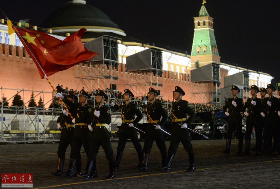 112 военнослужащих Китая примут участие в параде 9 мая на Красной площади по случаю 70-летия победы в Великой Отечественной войне