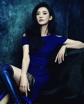 Линь Чжилин позирует для модного журнала