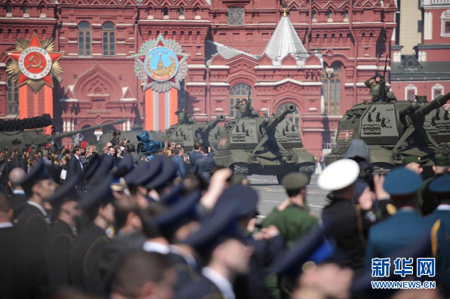 7 мая, в столице России состоялась генеральная репетиция военного парада в честь 70-летия Победы в Великой Отечественной войне.