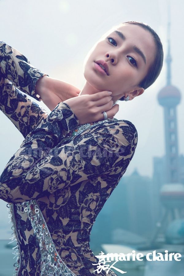 Блокбастеры звезды Angelababy в Шанхае