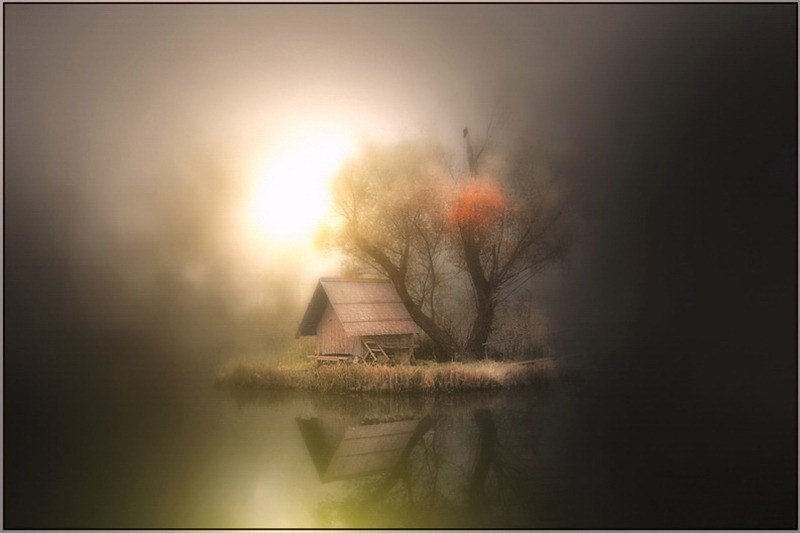 Красивое озеро в объективе фотографа Gabor Dvornik