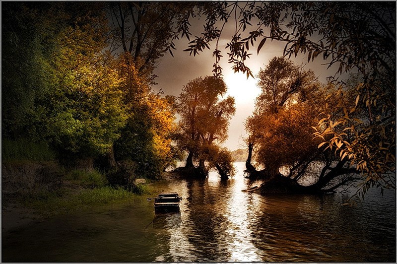 Красивое озеро в объективе фотографа Gabor Dvornik