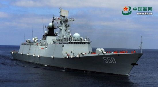 Корабли КНР и РФ прибыли в акваторию учений &apos;Морское взаимодействие- 2015&apos; и сформировали совместную группировку