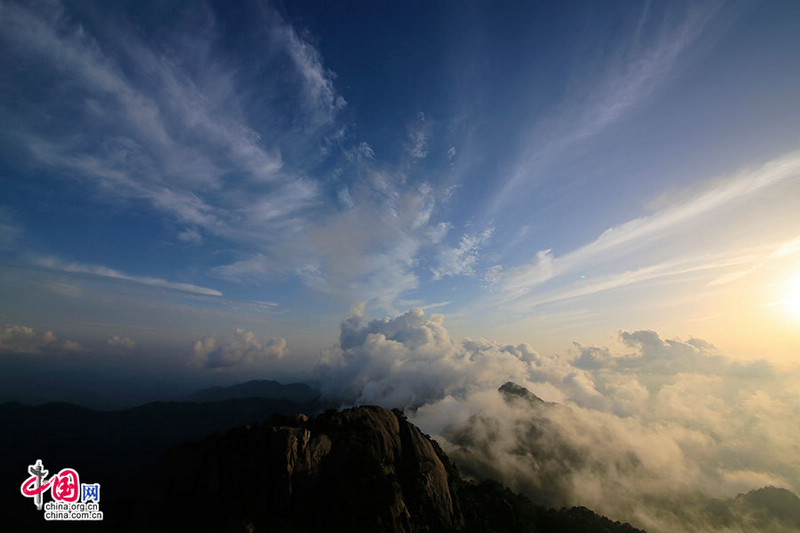 Фото: «Облачное море» на горе Хуаншань