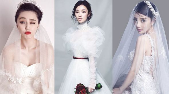 Звезды в свадебных платьях. Кто самая красивая невеста?
