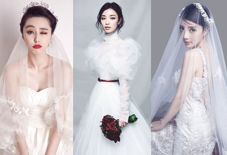 Звезды в свадебных платьях. Кто самая красивая невеста?