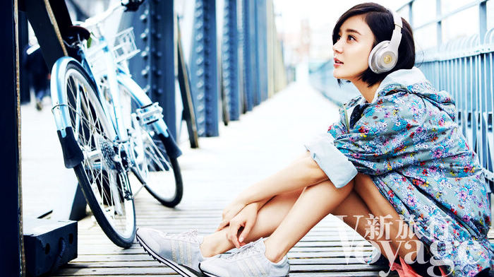 Гламурная Юань Шаньшань попала на обложку модного журнала