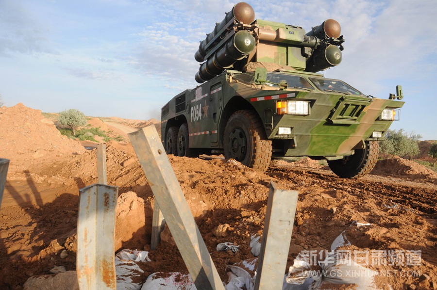 В Китае начались военные учения сухопутных войск противовоздушной обороны