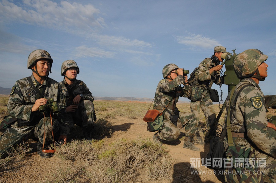 В Китае начались военные учения сухопутных войск противовоздушной обороны