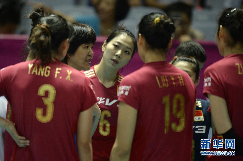 Китайская сборная взяла хороший старт на Мировом Гран-при по волейболу среди женщин-2015