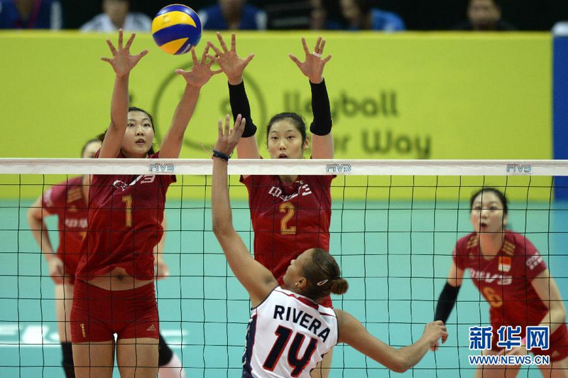 Китайская сборная взяла хороший старт на Мировом Гран-при по волейболу среди женщин-2015