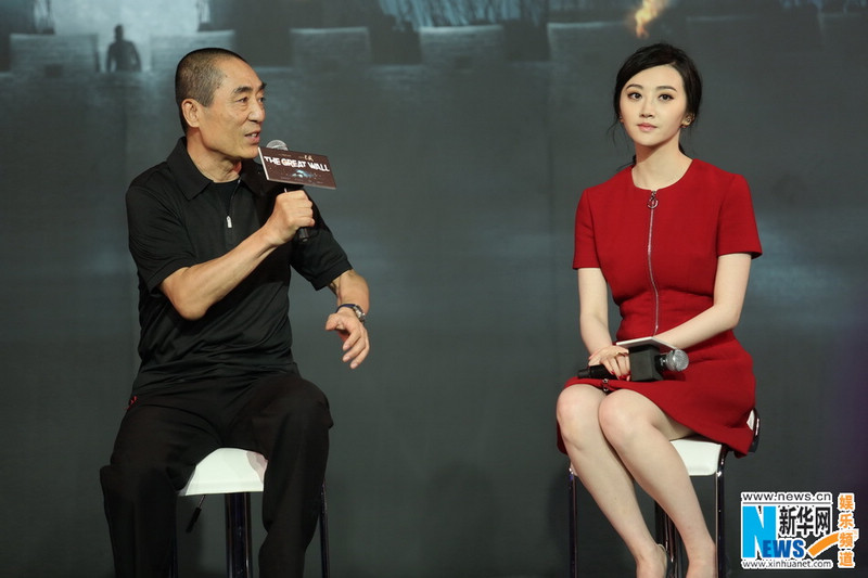 Пресс-конференция нового фильма Чжан Имоу – «Великая китайская стена»