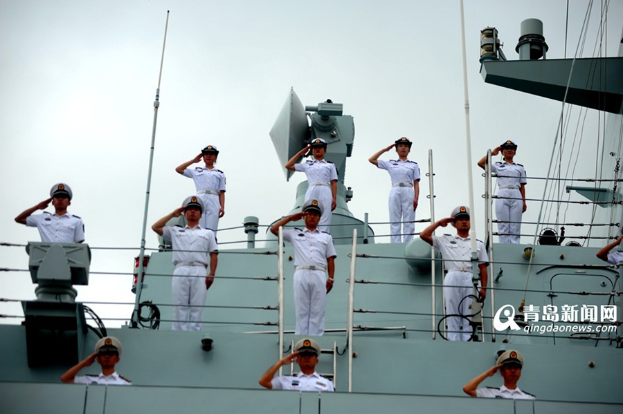 19-я конвойная флотилия ВМС НОАК вернулась на Родину