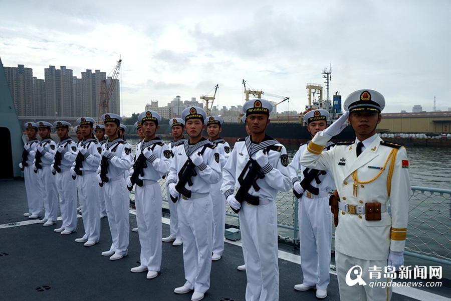 19-я конвойная флотилия ВМС НОАК вернулась на Родину