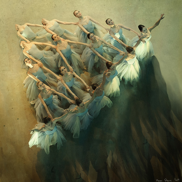Утонченные артисты балета в фотоработах российского фотографа Марка Олича