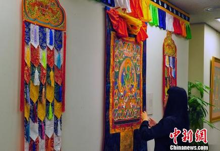 В Токио открылась выставка современной тибетской живописи «танка»