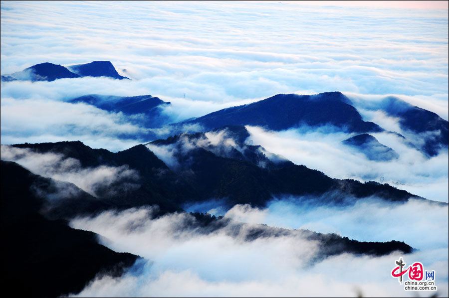 Прекрасные июльские пейзажи в горах Улиншань