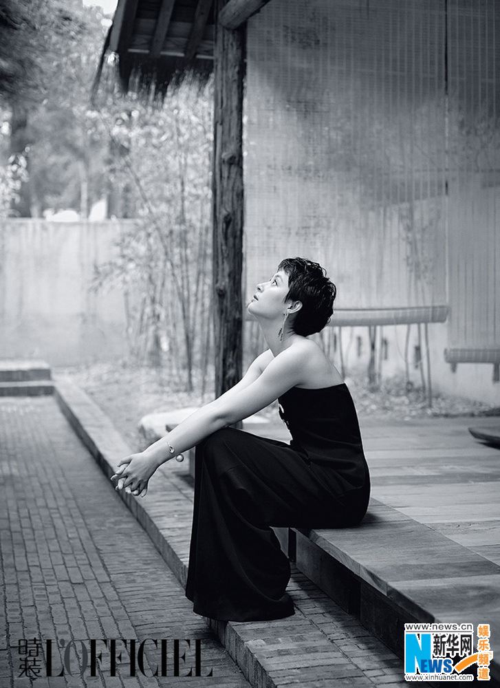 Черно-белые фотографии красавицы Сунь Ли 